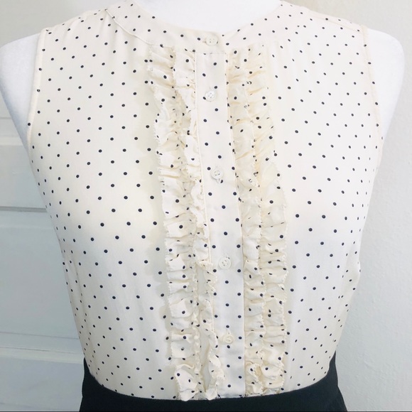 🌟SOLD🌟J. Crew Polka Dot Sheath Dress Size 2 - Picture 3 of 8